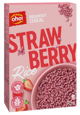 OHO! Strawberry Rice Breakfast Cereal 4 x 325g