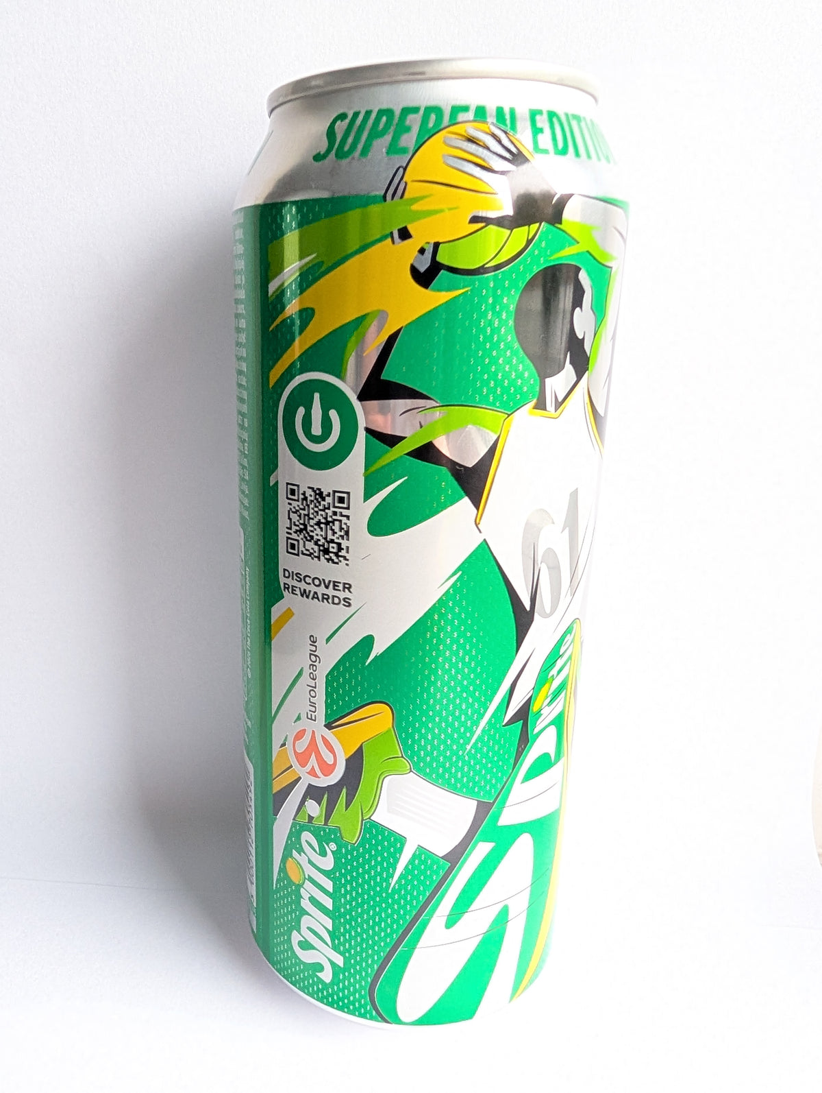SPRITE EUROLEAGUE SUPERFAN EDITION Lemon Lime Soft Drink Can 500ml
