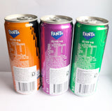FANTA WEREWOLF PUMKIN & FRANKENSTEIN Edition Soft Drink Cans Bundle 3 x 330ml