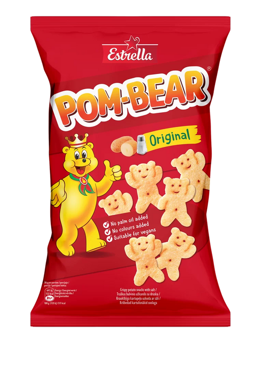 ESTRELLA POM-BEAR Puffed Potato Chips 65g