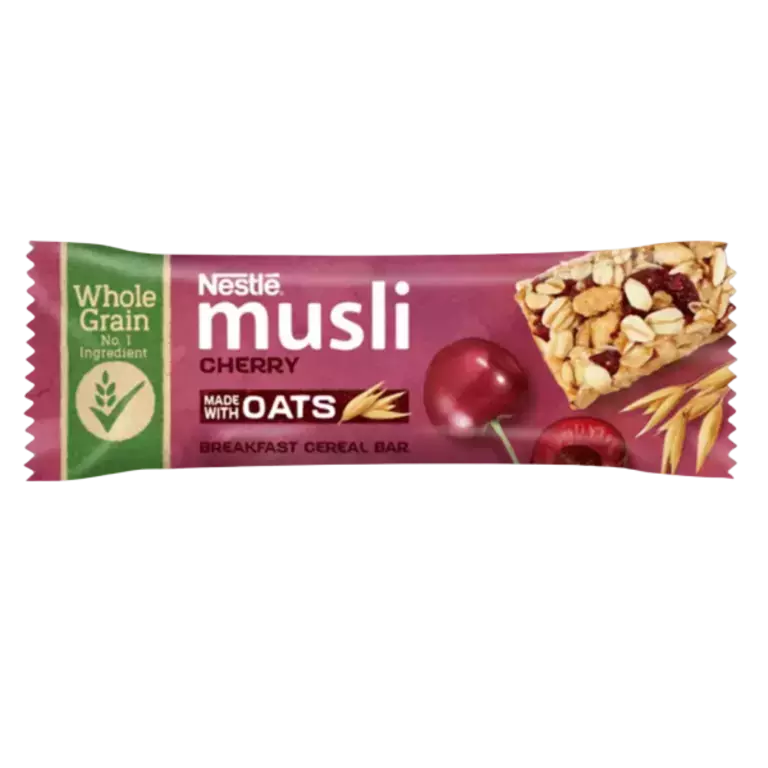 Nestle Musli Wholegrain Cereal Bar with Cherries 35g