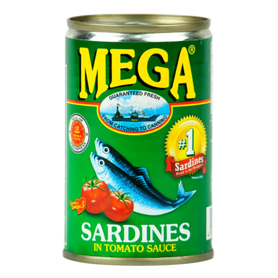 MEGA Sardines in Tomato Sauce 155g