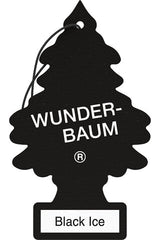 WUNDER BAUM Black Ice Little Trees Hanging Car Scent