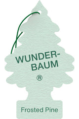 WUNDER BAUM Frosted Pine Little Trees Hanging Car Scent