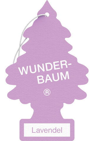 WUNDER BAUM Lavender Little Trees Hanging Car Scent