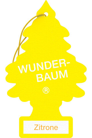 WUNDER BAUM Lemon Little Trees Hanging Car Scent