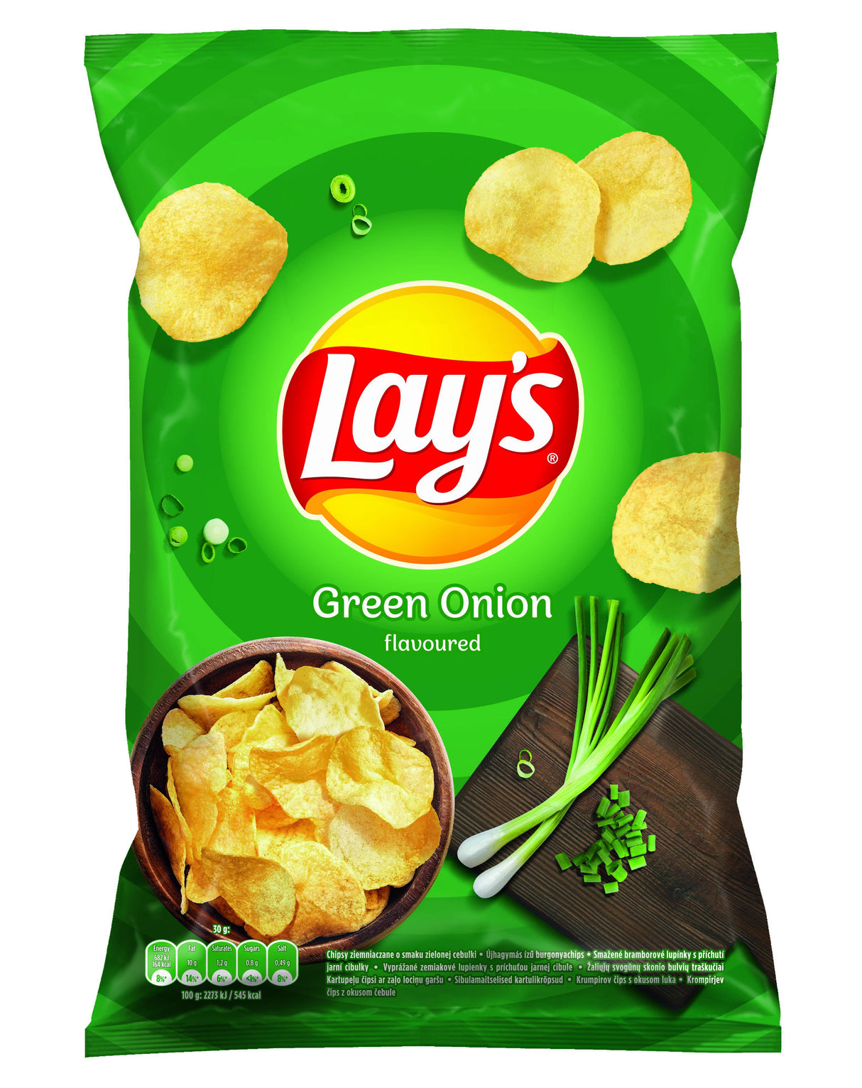 LAYS Green Onion Flavor Potato Chips 130g