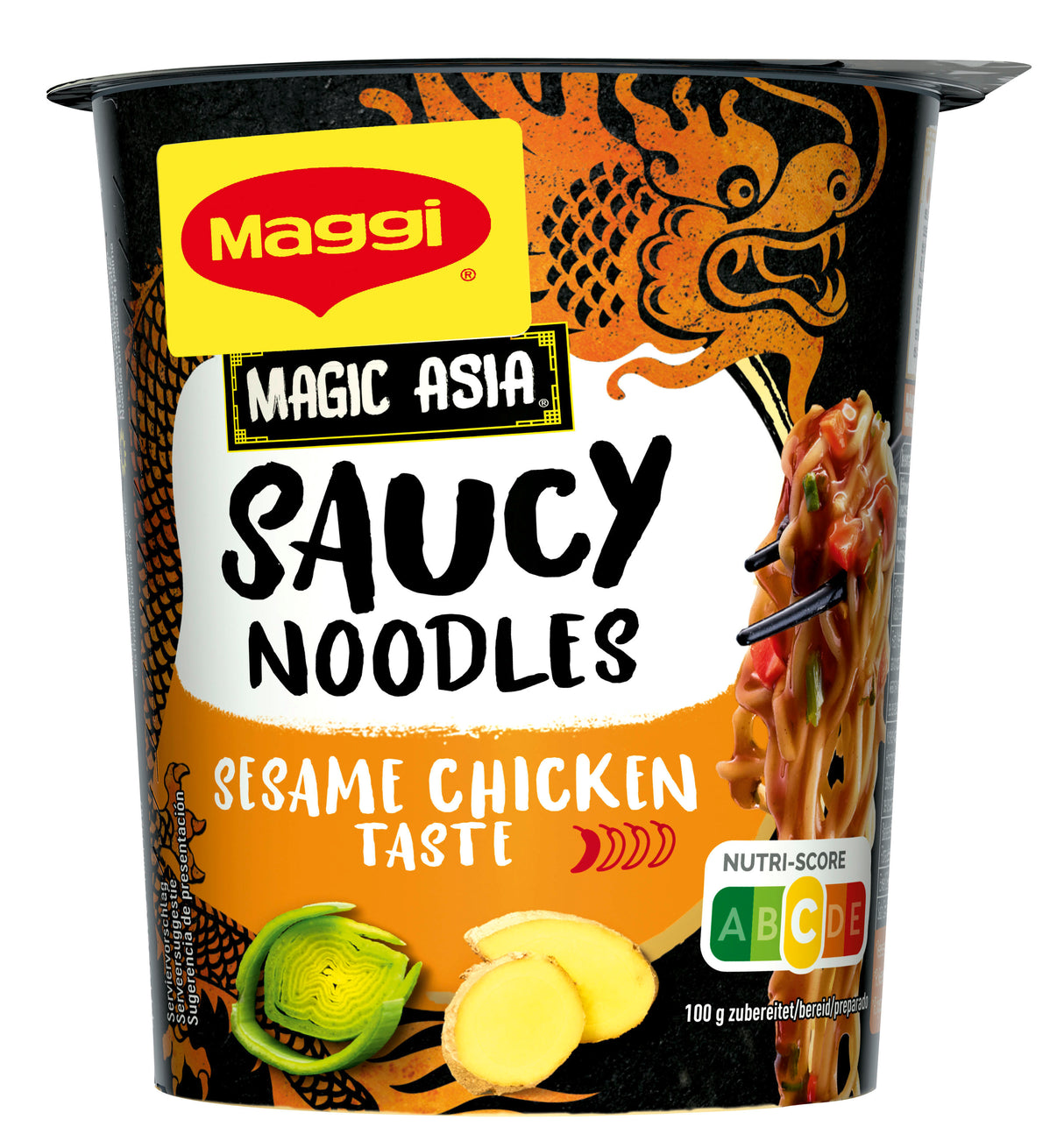 MAGGI ASIA Instant Saucy Noodles Sesame Chicken Taste 75g