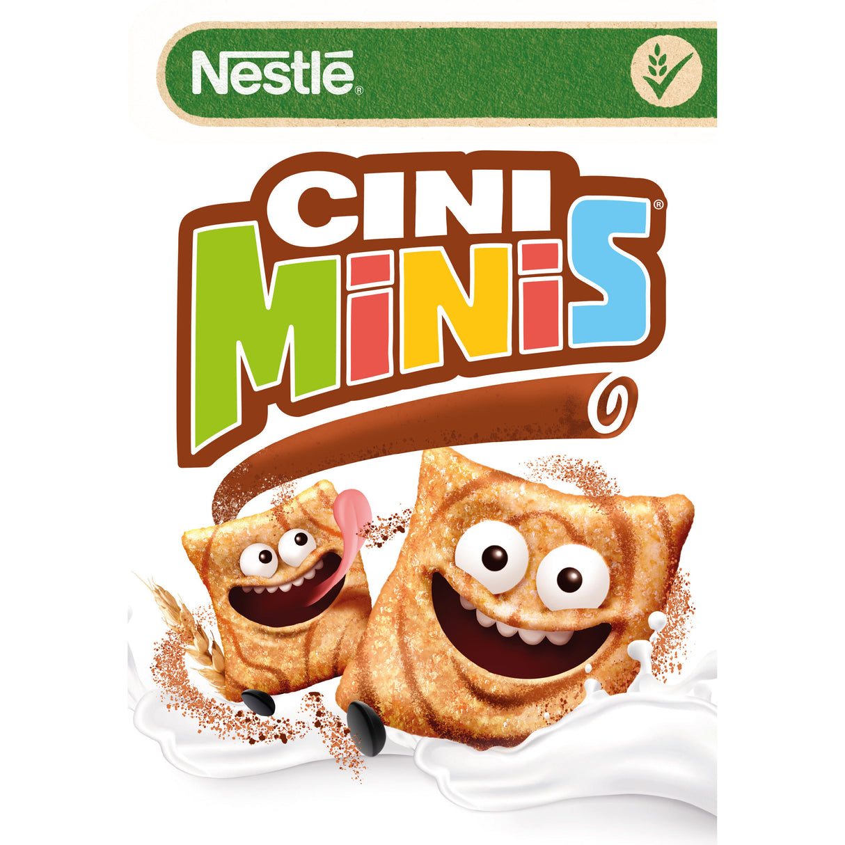 NESTLE CINI MINIS Cinnamon Flavor Breakfast Cereal 375g