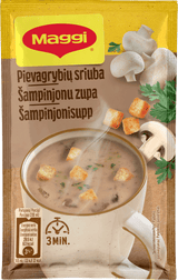 MAGGI Instant Champignon Soup with Croutons 12 x 16g