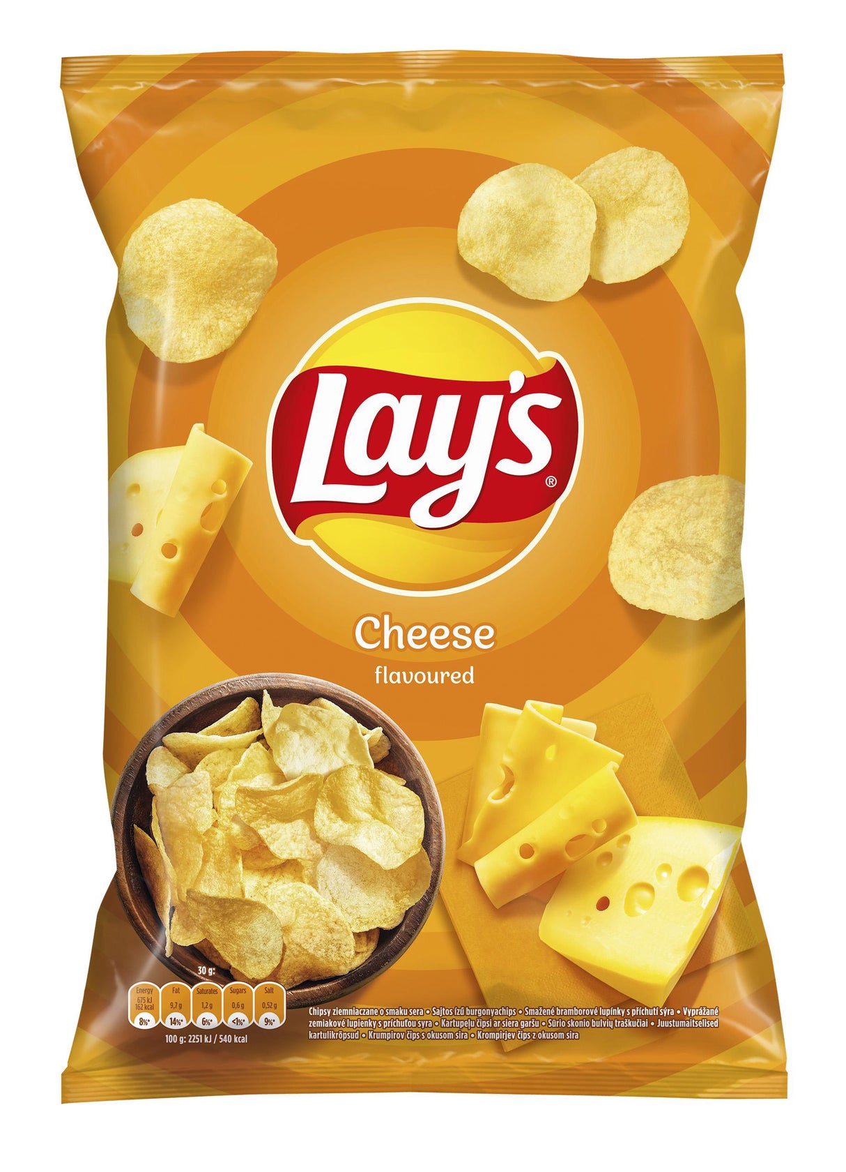 LAYS Cheese Flavor Potato Chips 130g
