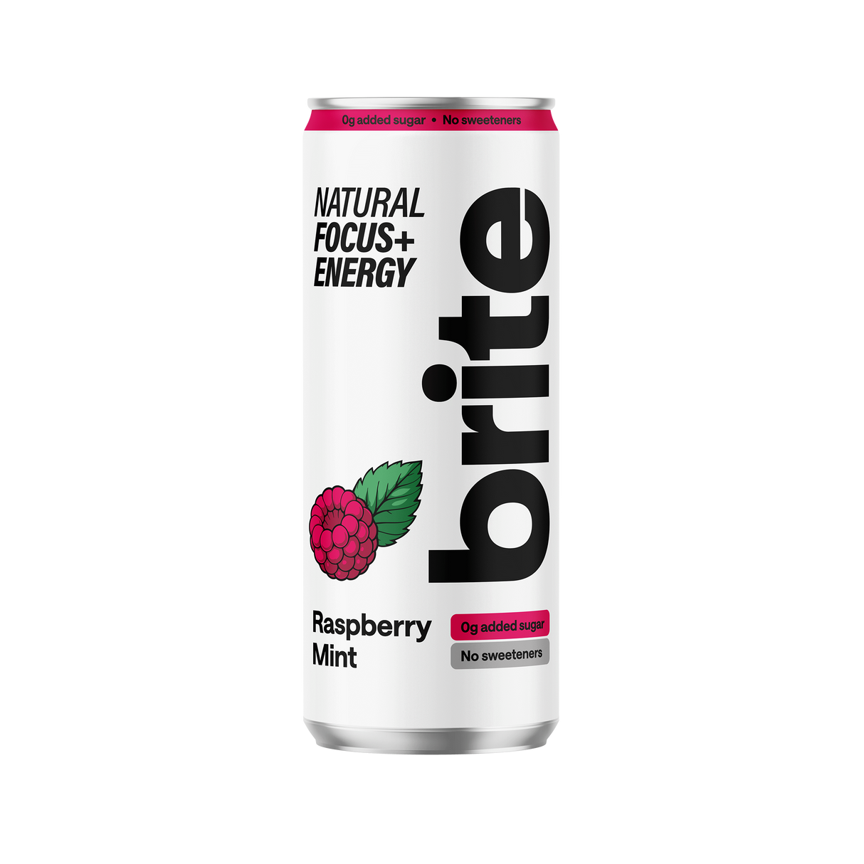 BRITE Natural Raspberry Mint Flavor Energy Drink 330ml