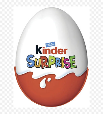 24 KINDER Surprise Chocolate Eggs With Toy Inside 20g 0.7oz