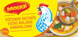 MAGGI CHICKEN Broth Soup Bouillon Cubes 3 x 120g