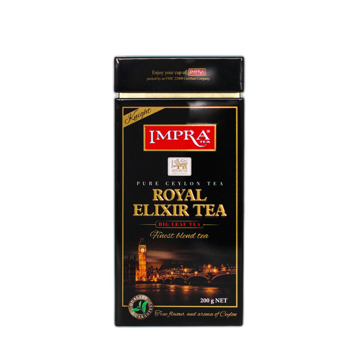 IMPRA ROYAL ELIXIER KNIGHT Big Leaf Pure Ceylon Black Tea 200g