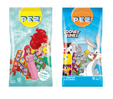 PEZ Dispenser + 10 Fruit Flavor Retro Candy Sticks 85g
