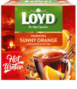 LOYD WARMING SUNNY ORANGE Fruit Tea with Cinnamon & Cloves 6 x 40g