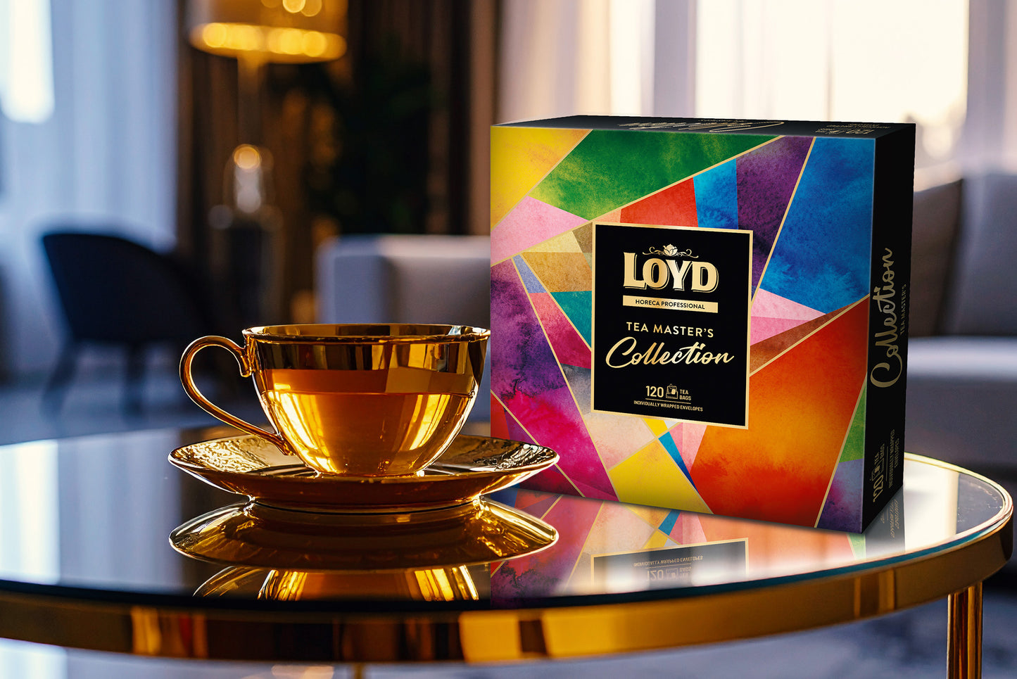 LOYD TEA MASTER'S COLLECTION 120 Assorted Teabags Box