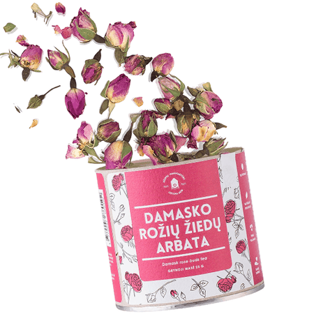 DVARO KAVOS Damask Rose Flower Herbal Tea 25g