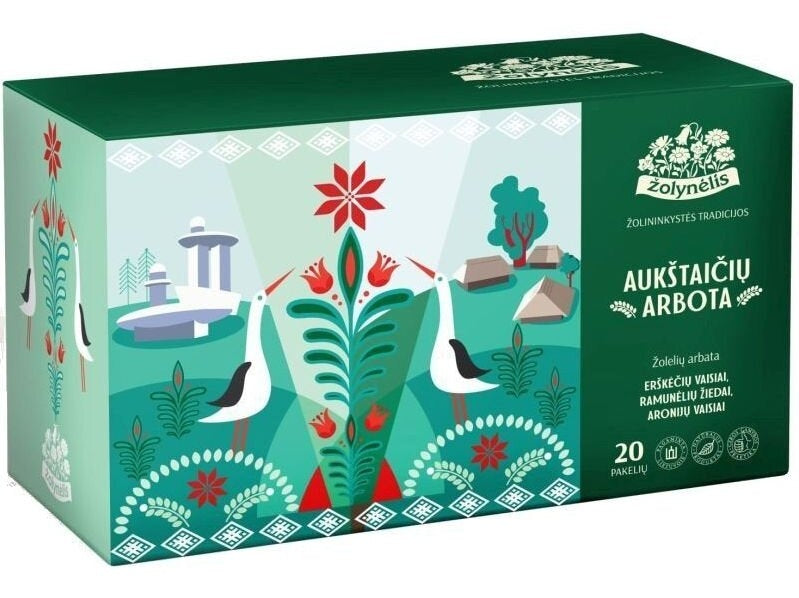 ŽOLYNĖLIS Thorn, Chamomile & Chokeberry Herbal Tea 30g