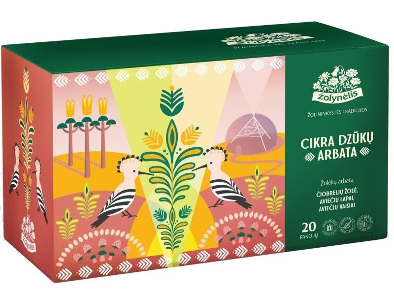 ŽOLYNĖLIS Thyme & Raspberry Herbal Tea 30g