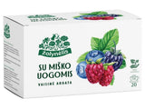 ŽOLYNĖLIS Natural Fruit Tea 12 Flavors Bundle (240 servings total) 12 x 50g