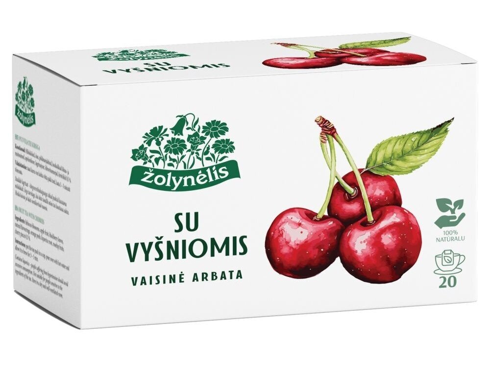 ŽOLYNĖLIS Natural Fruit Tea with Cherries 50g