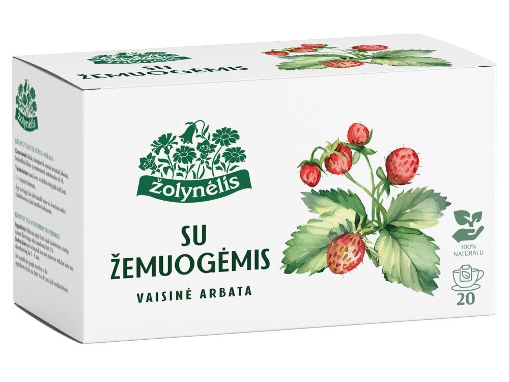 ŽOLYNĖLIS Natural Fruit Tea 12 Flavors Bundle (240 servings total) 12 x 50g