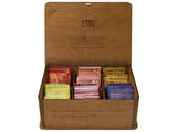 ETNO Natural Herbal Tea & Honey Collection in a Wooden Gift Box 185g