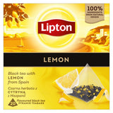 LIPTON LEMON Black Tea with Lemon from Spain 12 x 34g