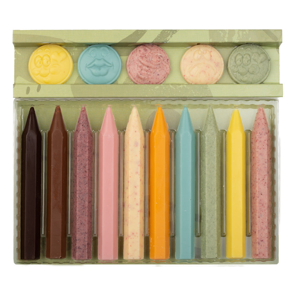 RUTA Chocolate Pencils 10 Flavors Assortment Box 125g