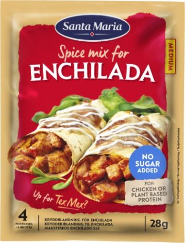 SANTA MARIA Spice Mix for ENCHILADA No Sugar Added 28g 0.98oz
