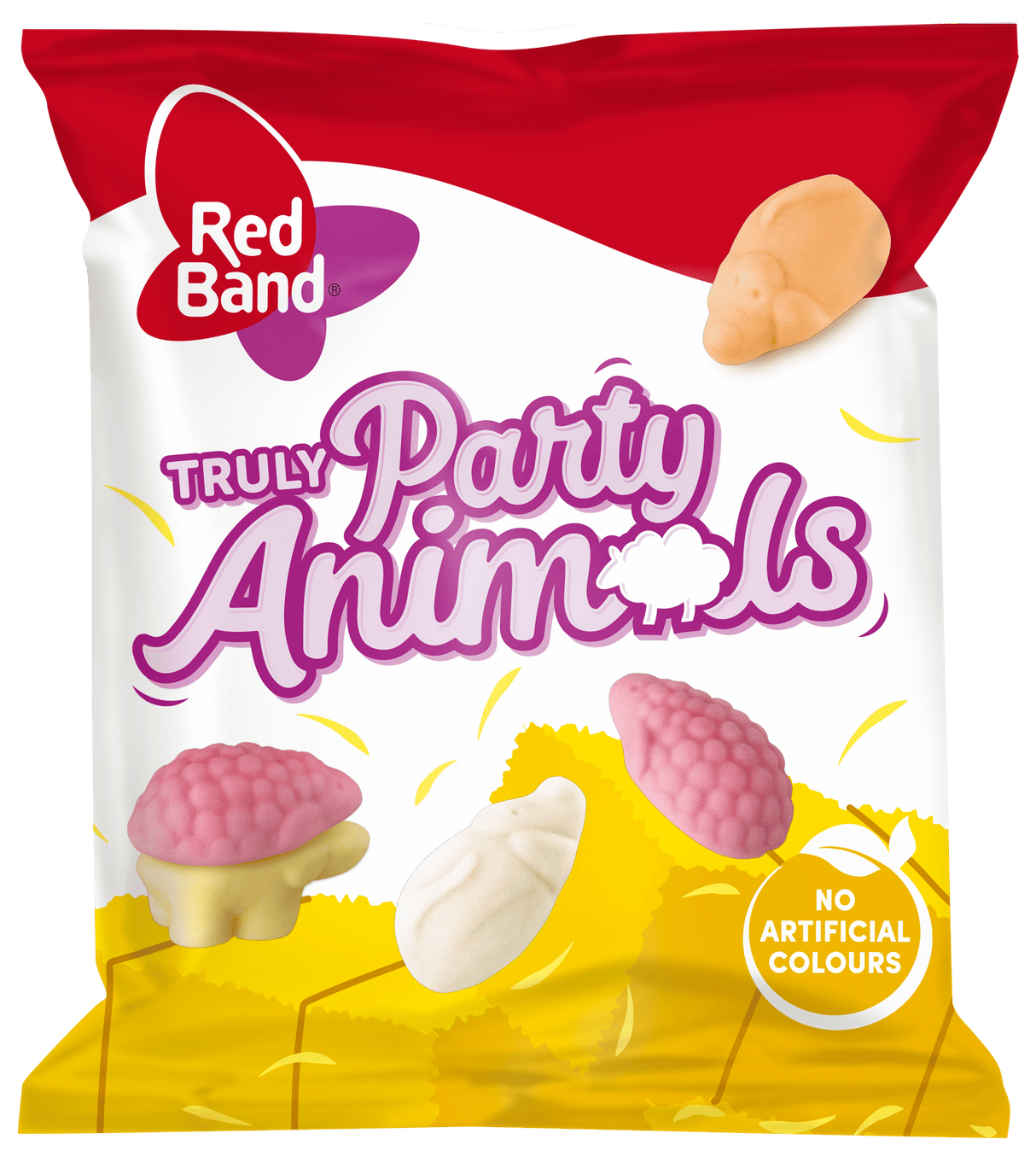 RED BAND PARTY ANIMALS Gummy Candy Sweets Gummies 110g 3.88oz