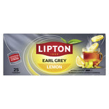 LIPTON EARL GREY LEMON Flavor Black Tea 12 x 50g