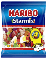 HARIBO STARMIX Assorted Shape Fruit Flavor Gummi Candies 100g