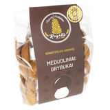 RUGELIS Gingerbread Mushroom Shape Cookies with Sugar Glaze 600g