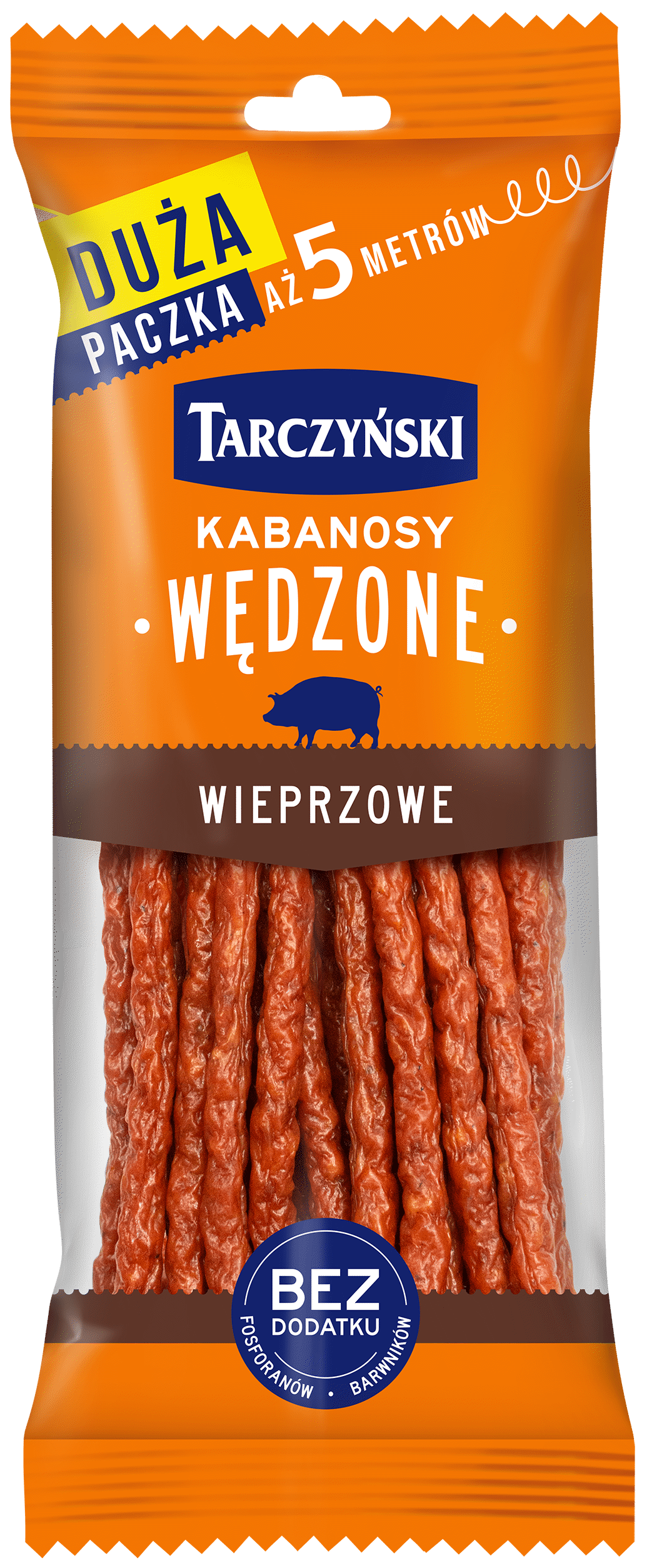 TARCZYNSKI PORK Hot Smoked Cabanossi Sausages 220g