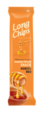 LONG CHIPS HONEY & BBQ Flavor Mashed Potato Snack 75g 2.65oz