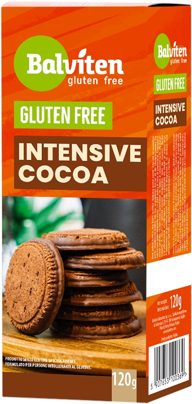 BALVITEN Gluten Free Intensive Cocoa Cookies 120g