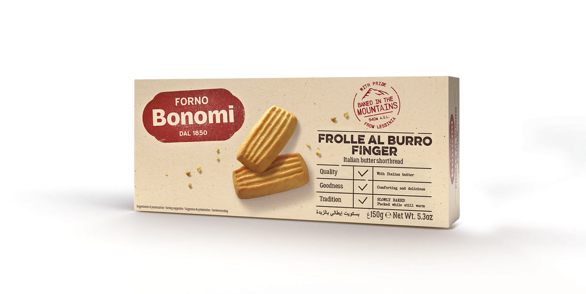 FORNO BONOMI Italian Butter Shortbread Cookies 150g