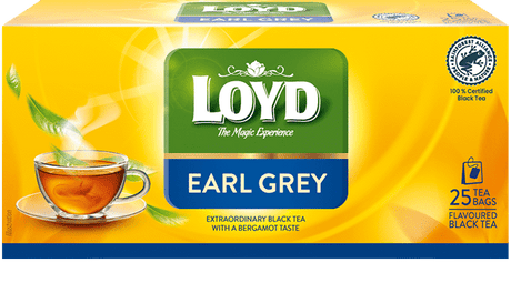 LOYD EARL GREY Black Tea 12 x 50g