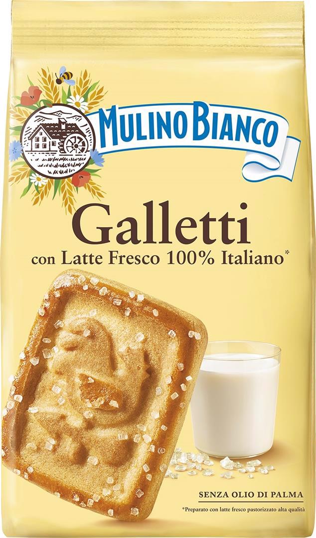 MULINO BIANCO GALLETTI Eggs Free Cookies with Sugar 350g