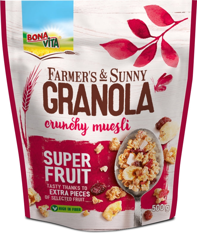 BONA VITA SUPER FRUIT Granola 500g