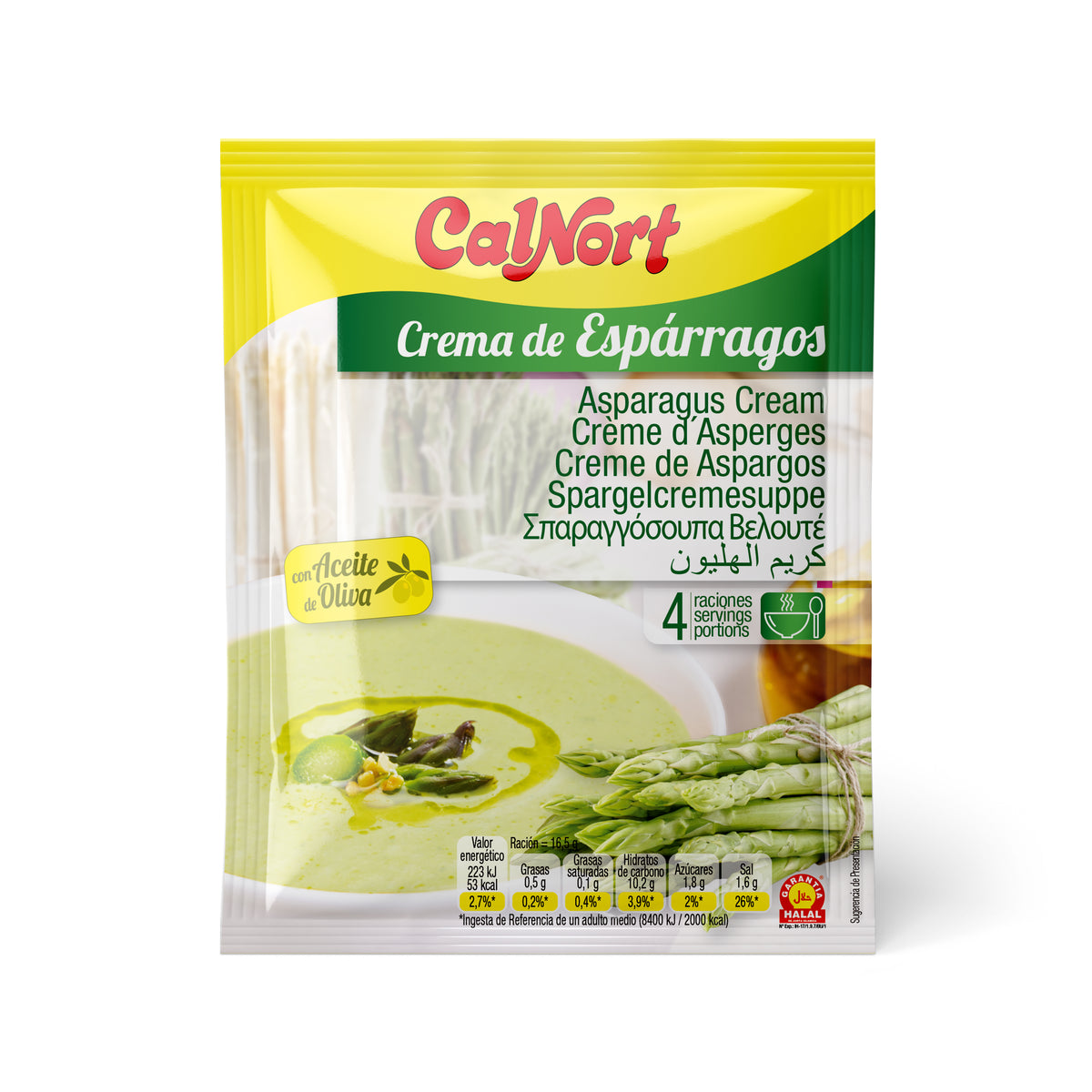 CALNORT Asparagus Cream Instant Soup 66g