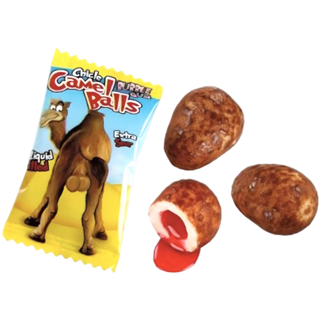 FINI Camel Balls Extra Sour Liquid Filled Bubble Gum 5g