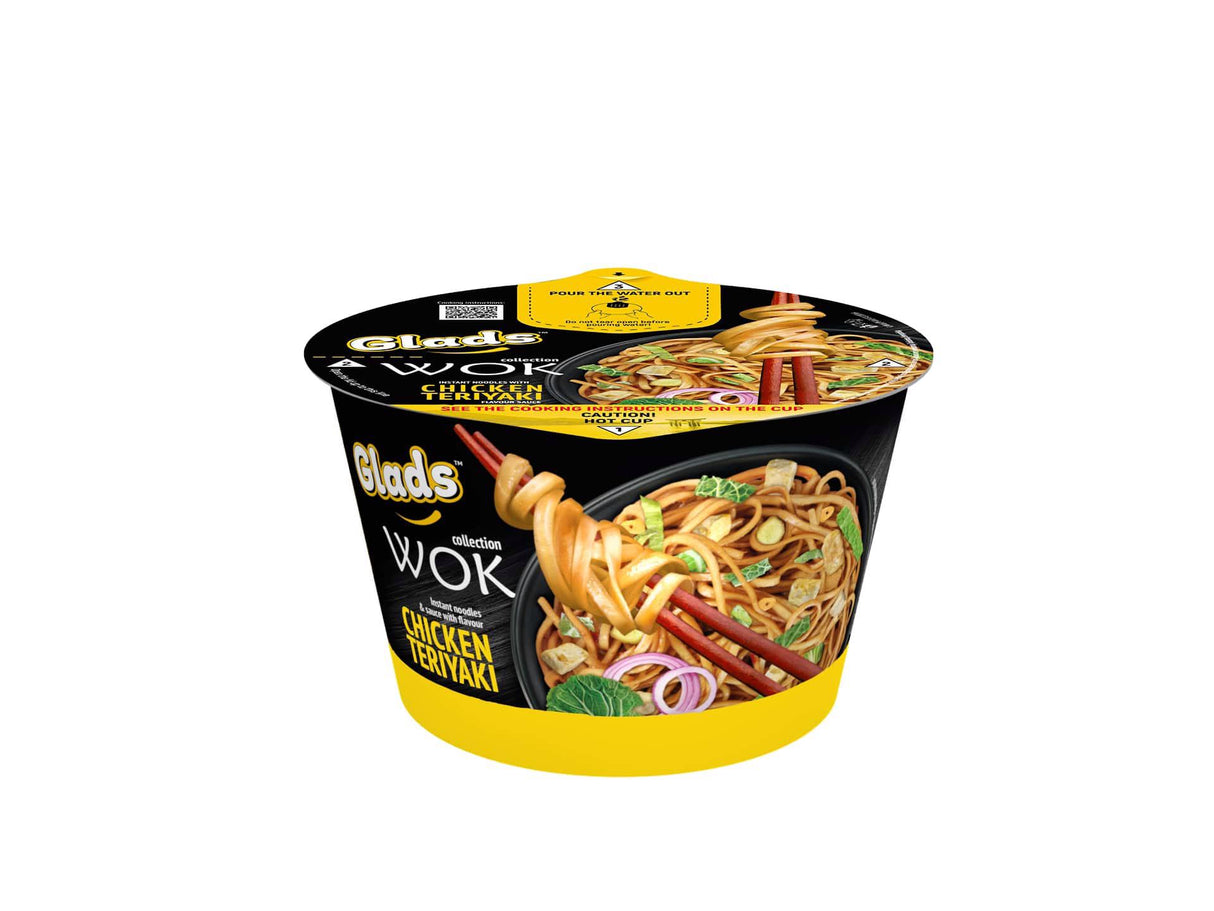 GLADS WOK Instant Chicken Teriyaki Noodles 95g