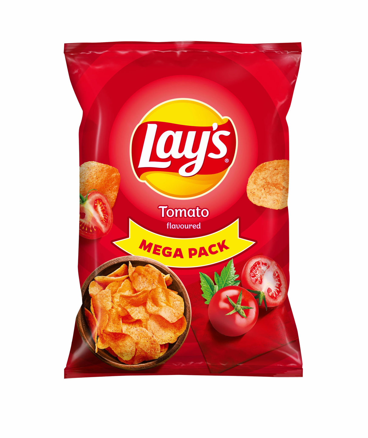 LAYS Tomato Flavor Potato Chips 200g 7.05oz