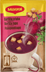 MAGGI Instant Beetroot Soup with Croutons 12 x 16g