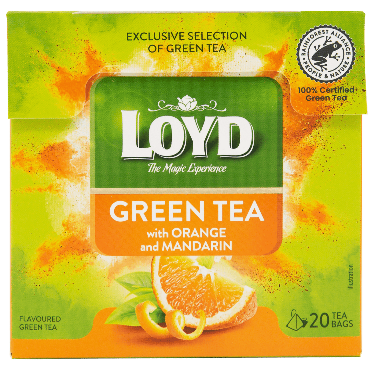 LOYD Green Tea with Orange & Mandarin 34g