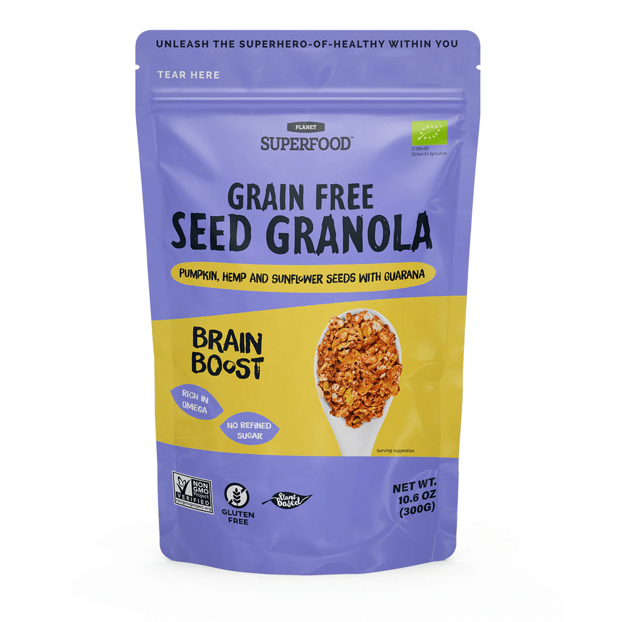 SUPERFOOD BRAIN BOOST Organic Granola 300g